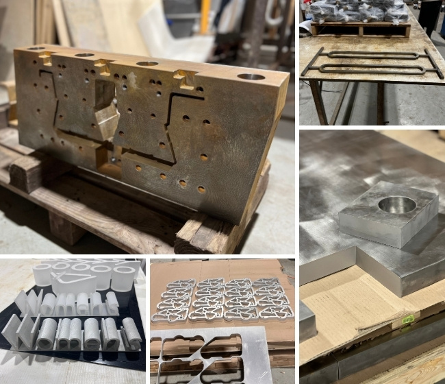 Sheet metal components, structural parts, decorative panels — for fabricators, contractors, and manufacturers.