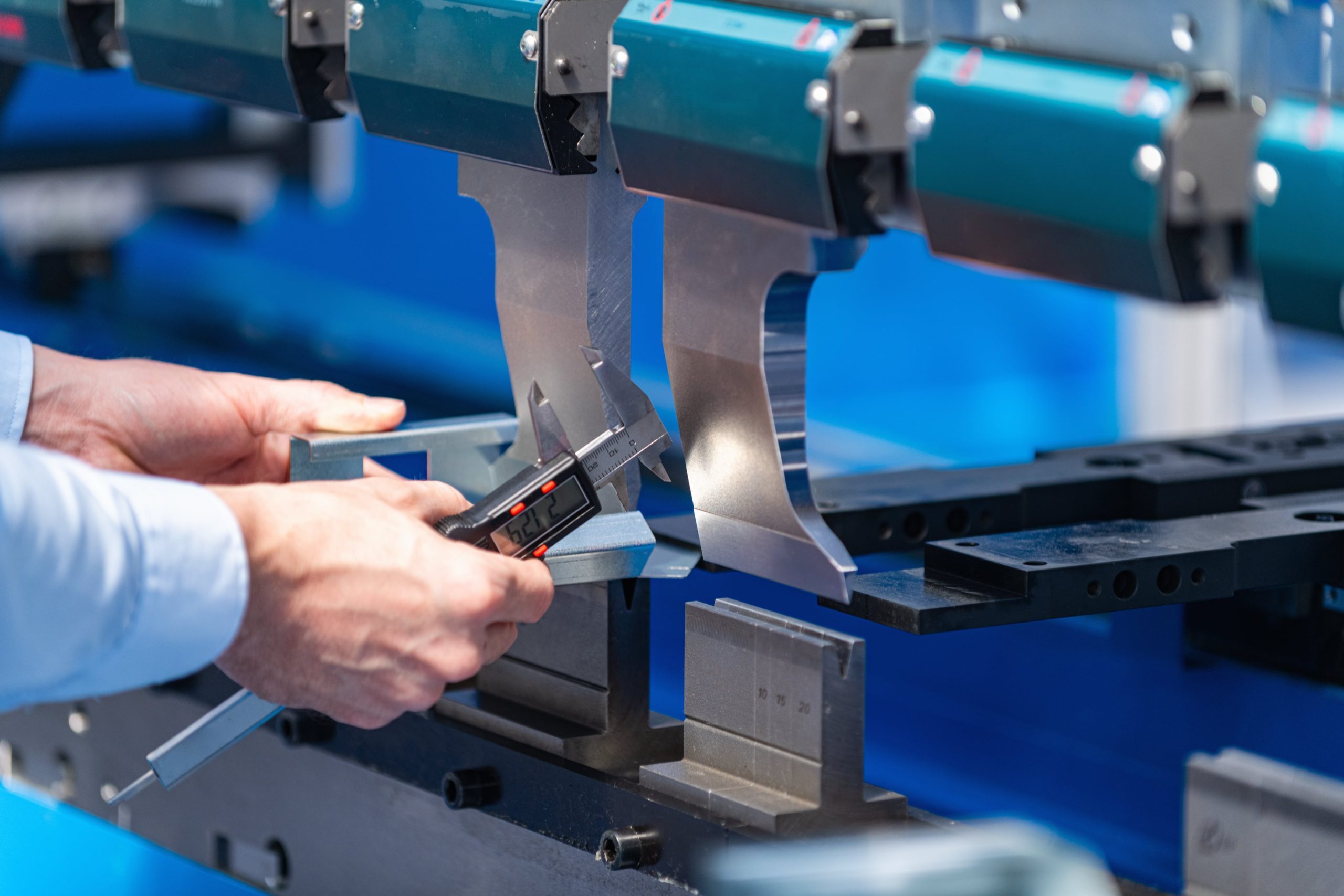 precision measurement on an industrial machine
